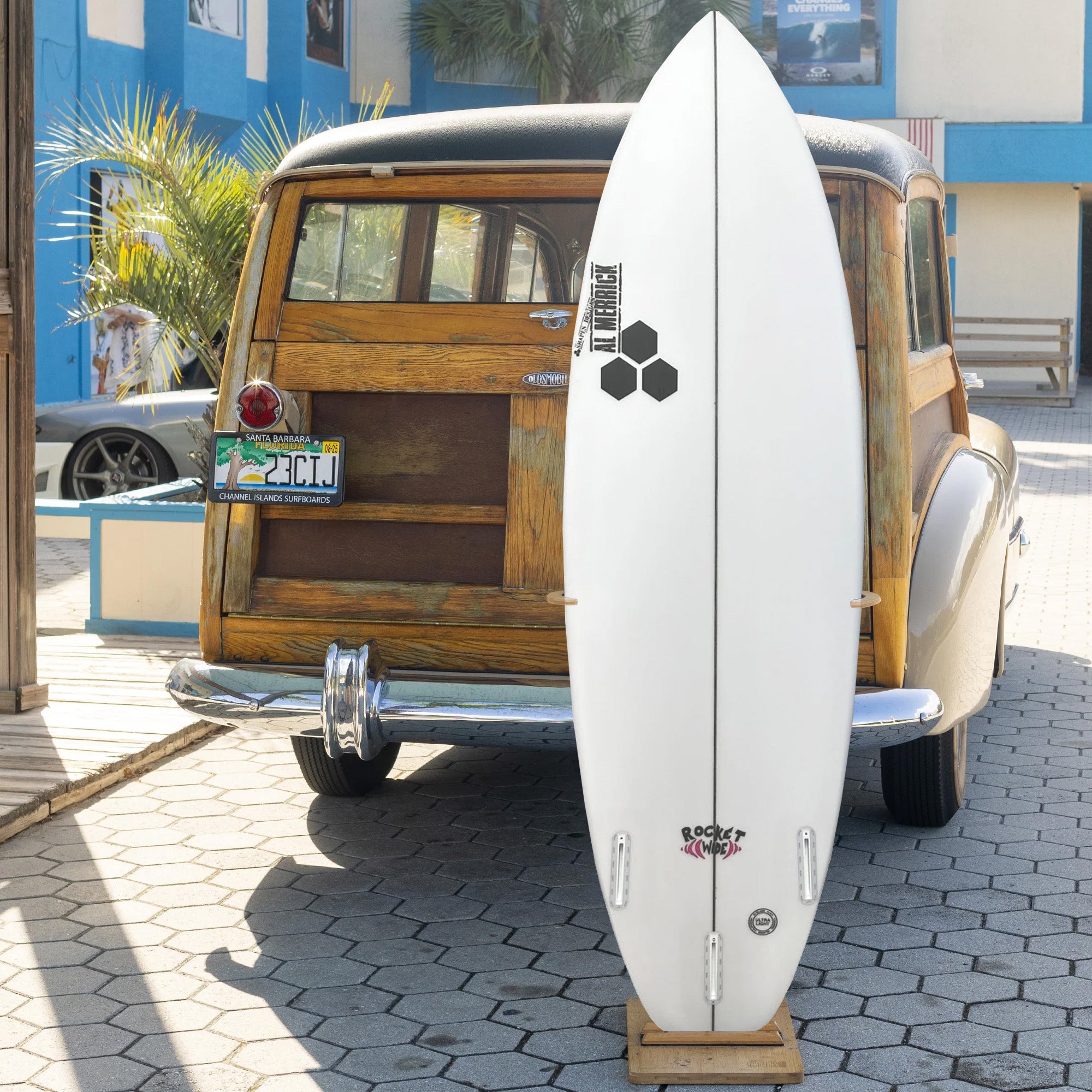 Channel Islands Rocket Wide Squash 5'5 Surfboard - Futures