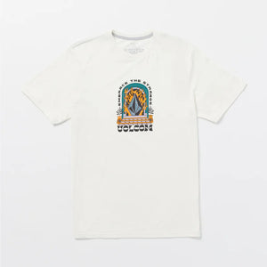 Volcom Sacred Stone Men's S/S T-Shirt - Off White