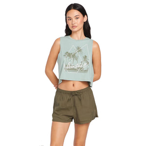 Volcom Stone Def Women's Walkshorts - Green