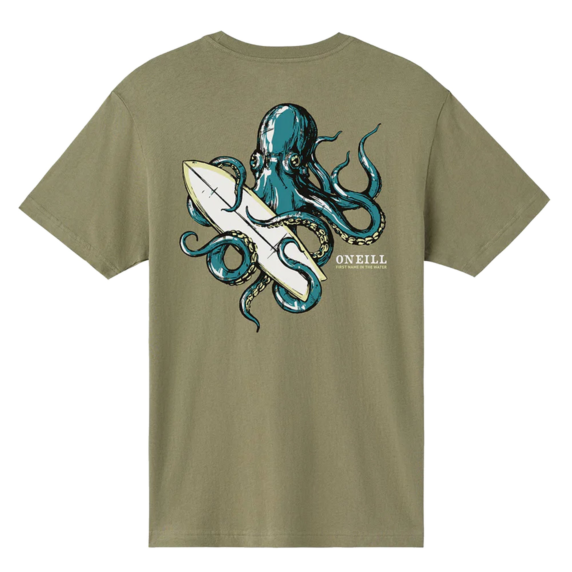 O'Neill Sea Spider Men's S/S T-Shirt - Green