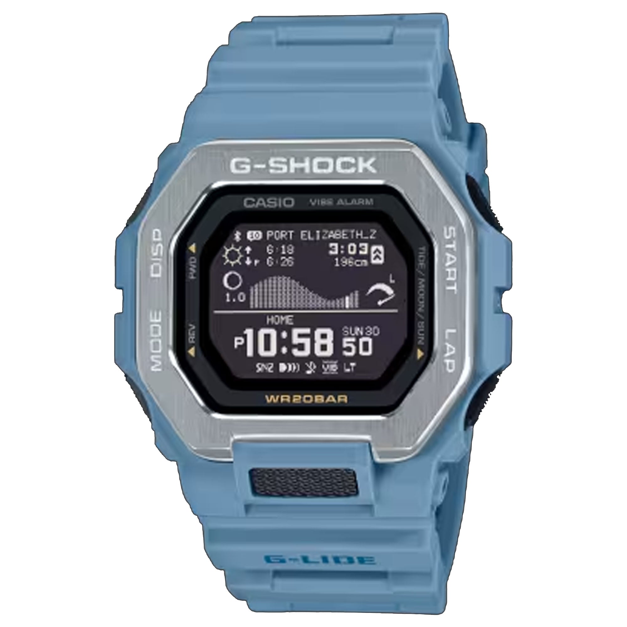 G-Shock GBX-100 Series G-Lide Men's Watch - Sky Blue