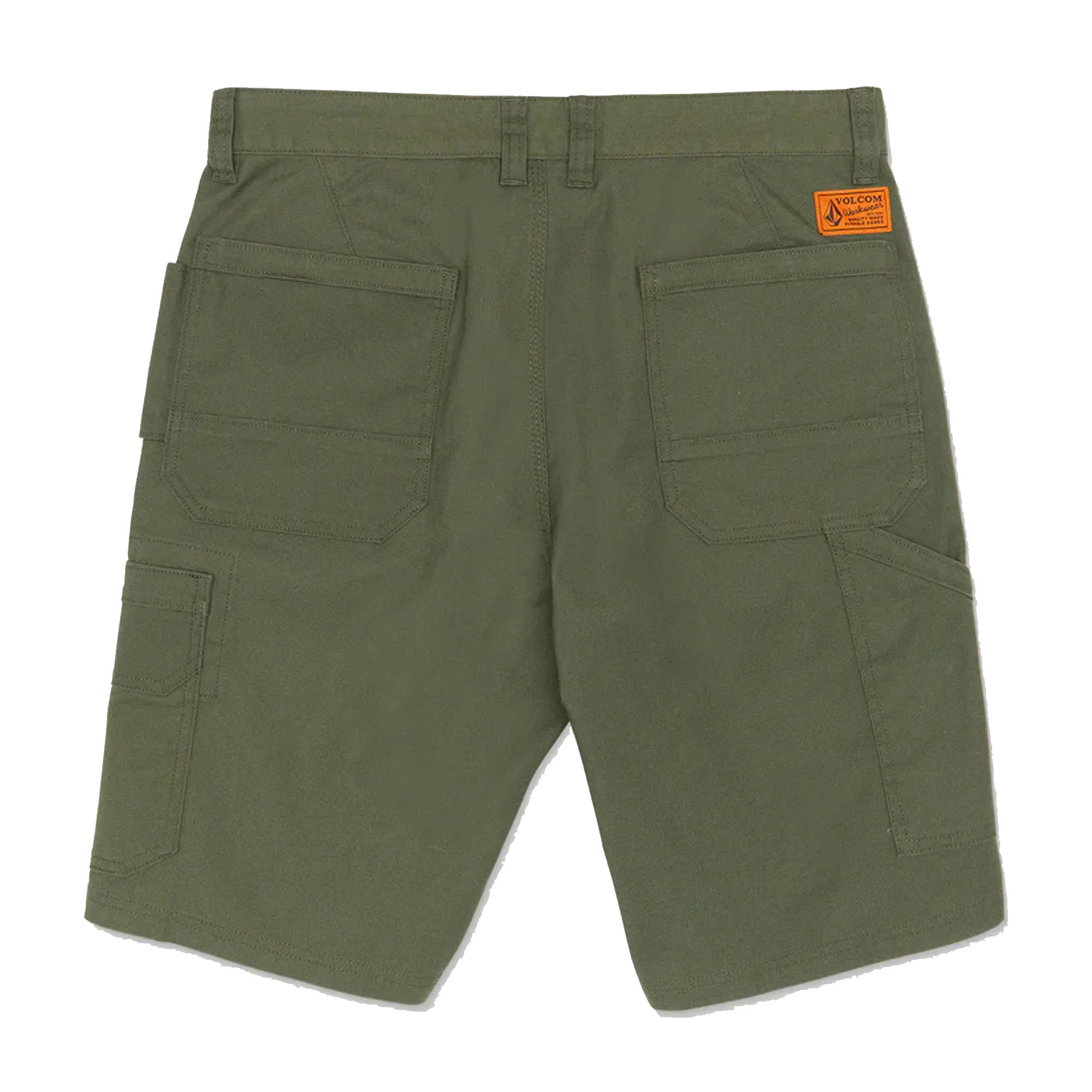 Volcom Workerwear Gage 21" Men's Walk Shorts - Squadron Green