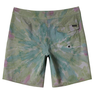 Quiksilver Surfsilk Straight Tie-Dye 19" Men's Boardshorts - Sea Spray