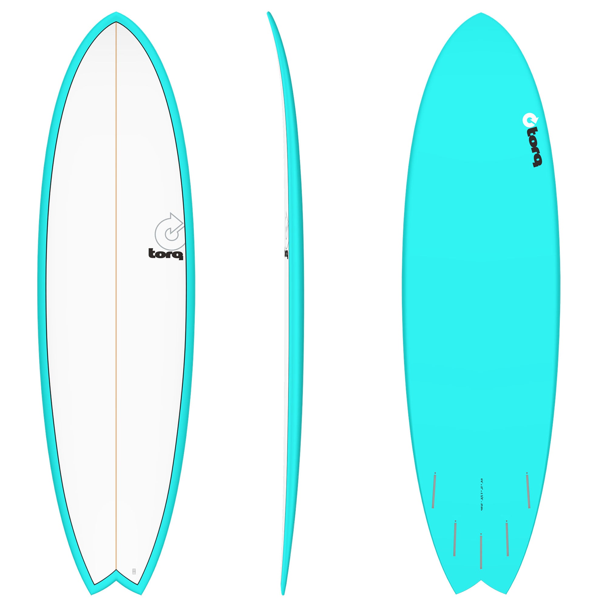 Torq Mod Fish TEC 6'10 Surfboard - Futures