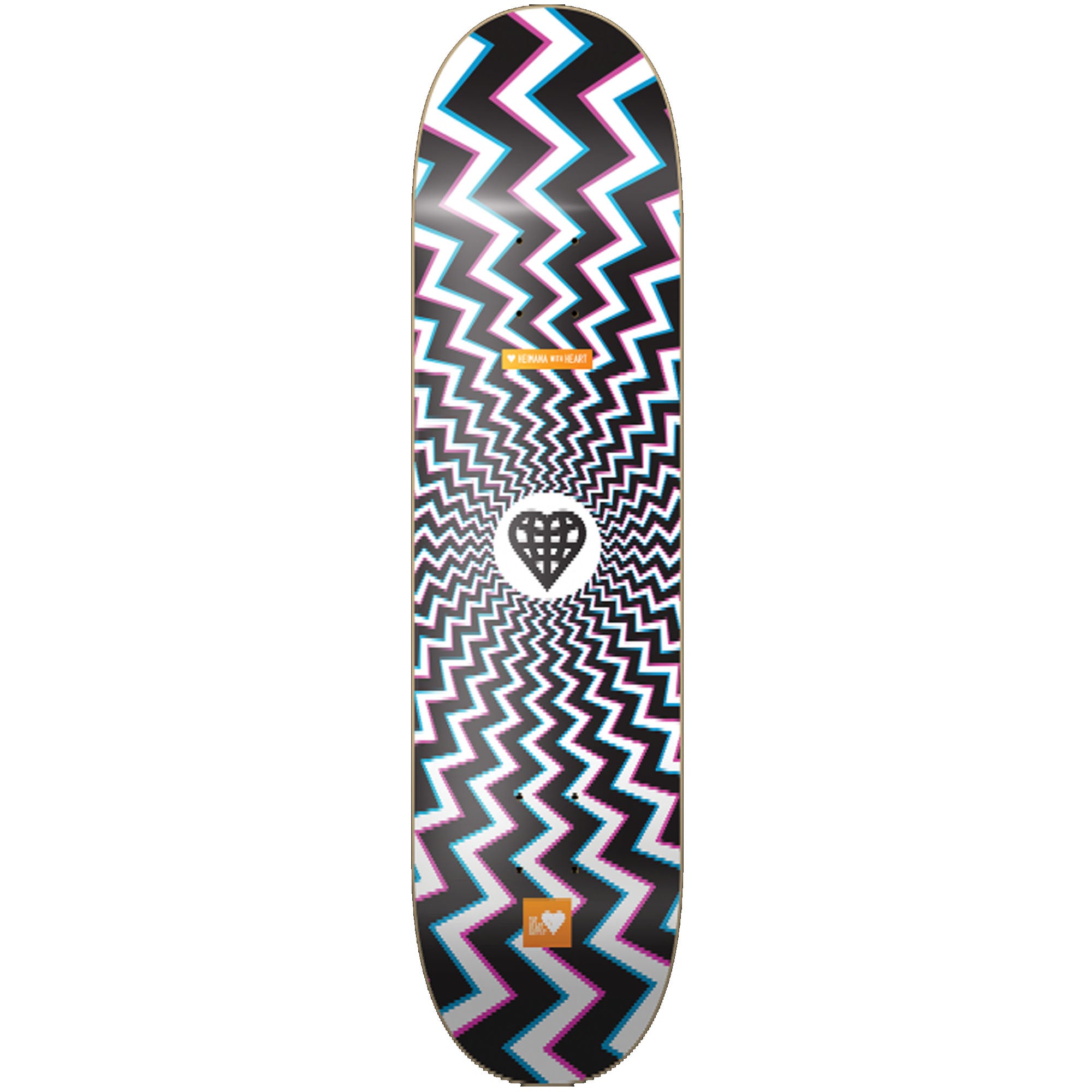 The Heart Supply Reynolds Illusion Embroidered 8.25" Skateboard Deck