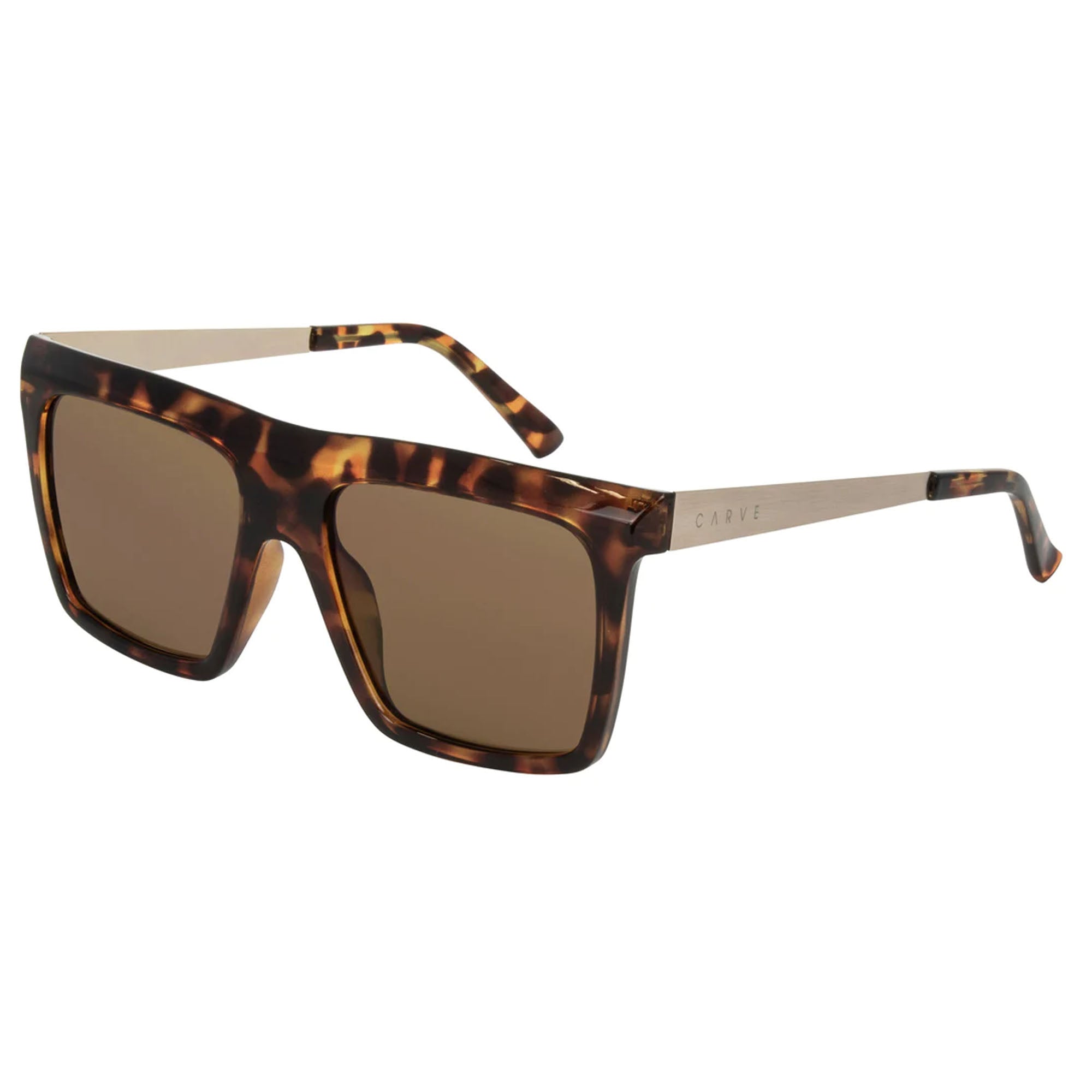 Carve Yoshi Women's Sunglasses - Gloss Tortoise/Gold Brown