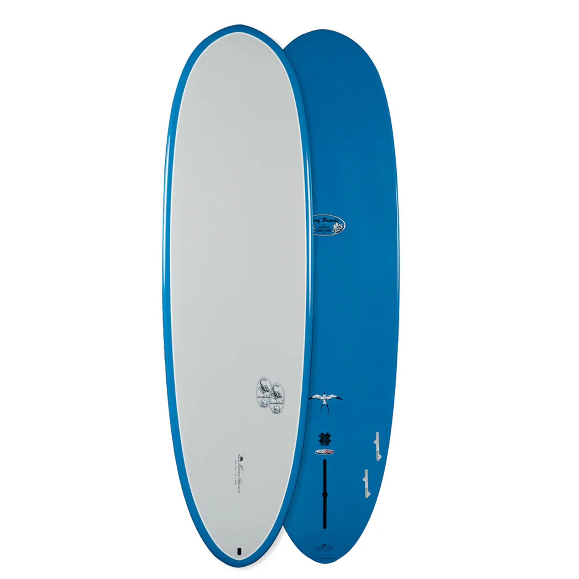 Takayama Scorpion II TufLite V-Tech 6'4 Surfboard - FCS II