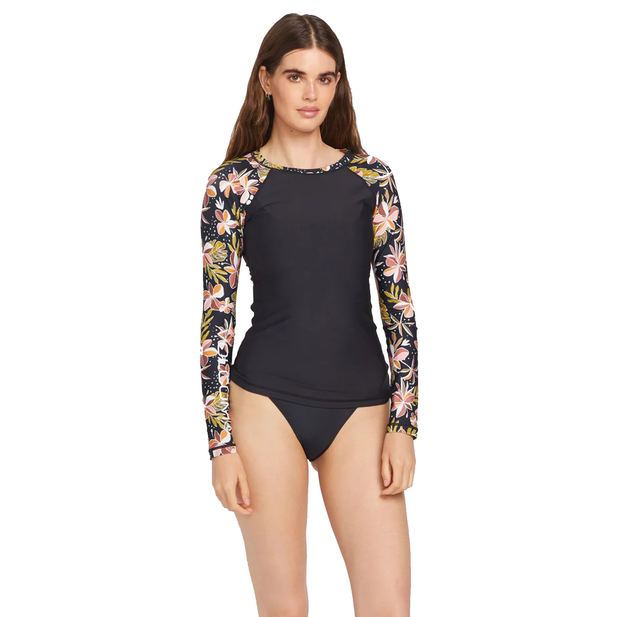 Volcom Fronds Forever Women's L/S Rashguard - Multi