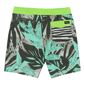 Volcom Waterside Floral Stoney 19" Men's Boardshorts - Aqua