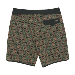 Volcom Fractal Scallop Mod-Tech 19" Men's Boardshorts - Black