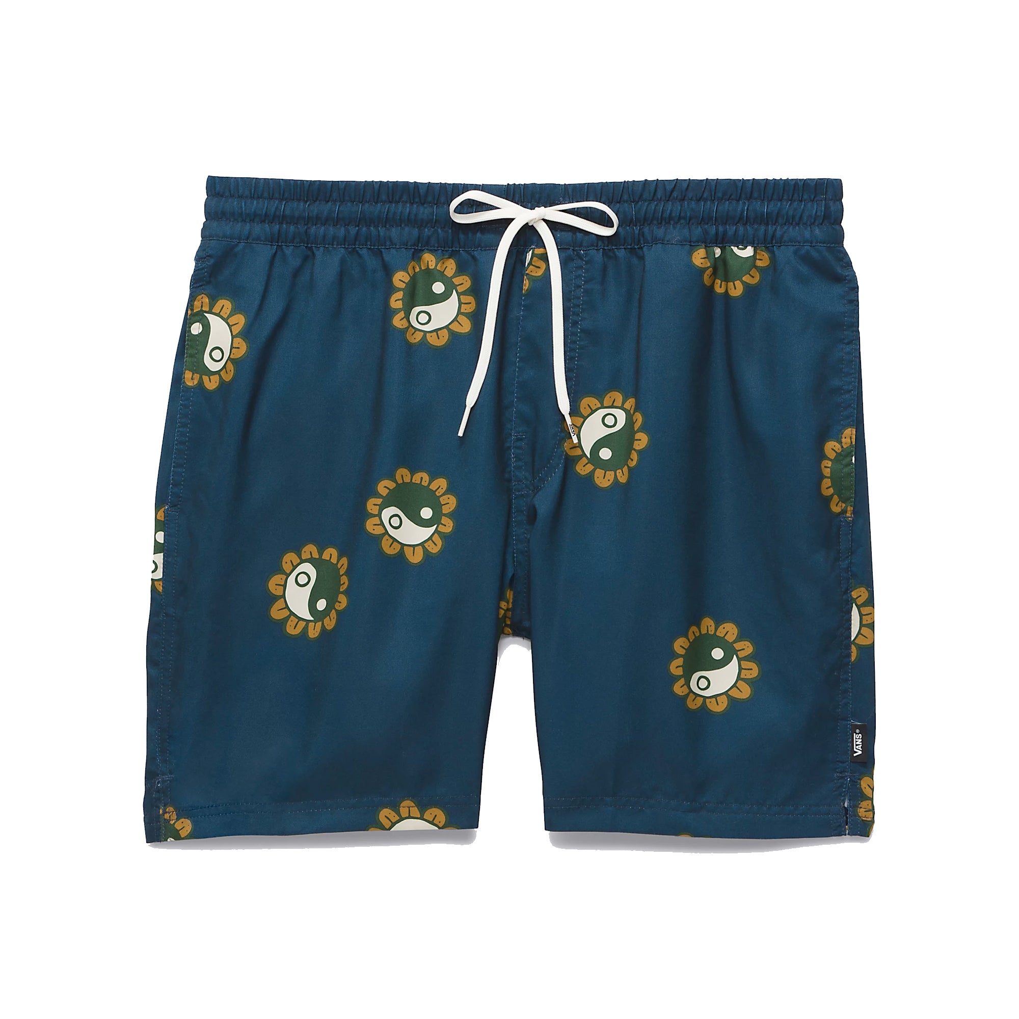 Vans Primary Print Elastic 17" Men's Volley Boardshorts - Blue