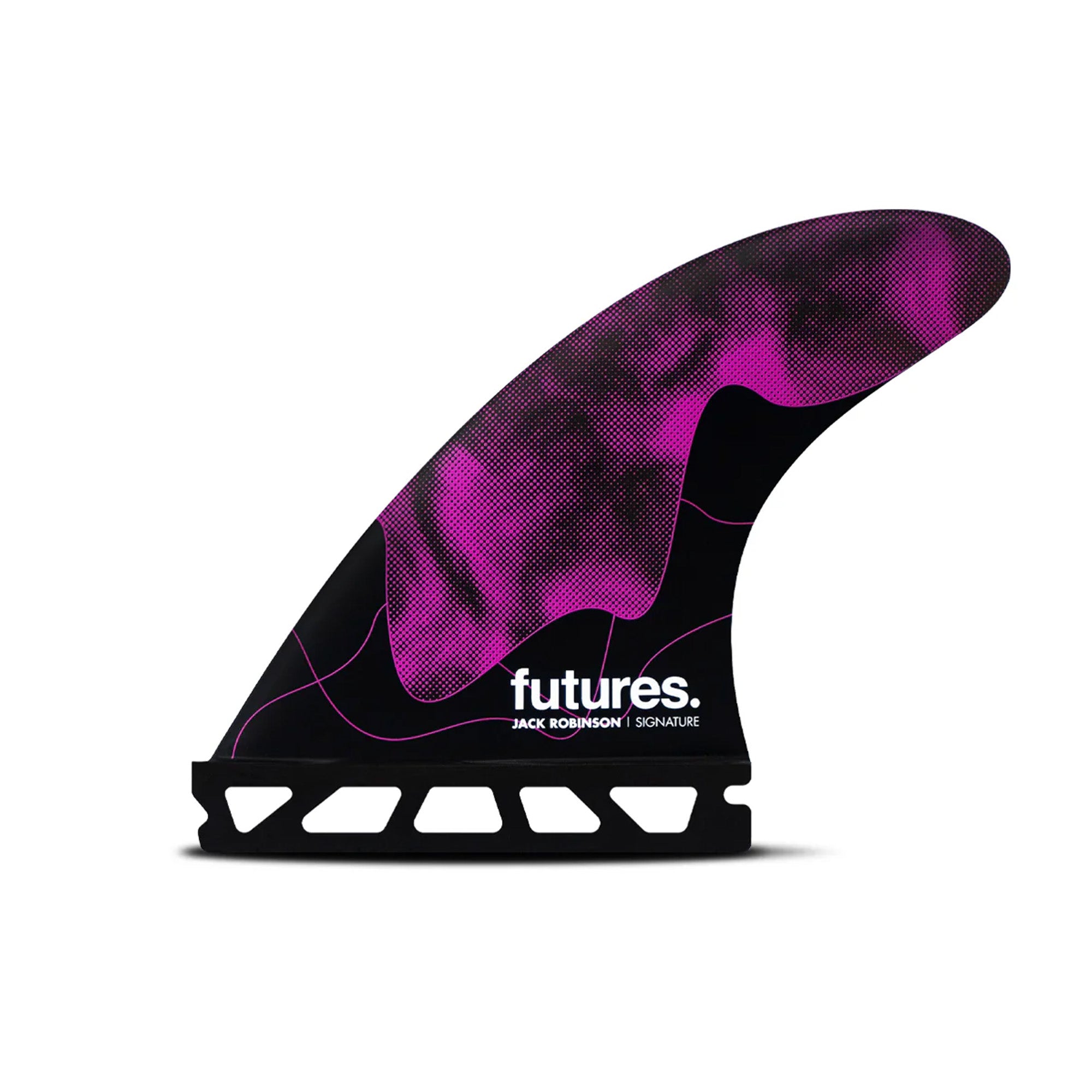 Futures Jack Robinson Honey Comb Tri Surfboard Fins - Small/Violet