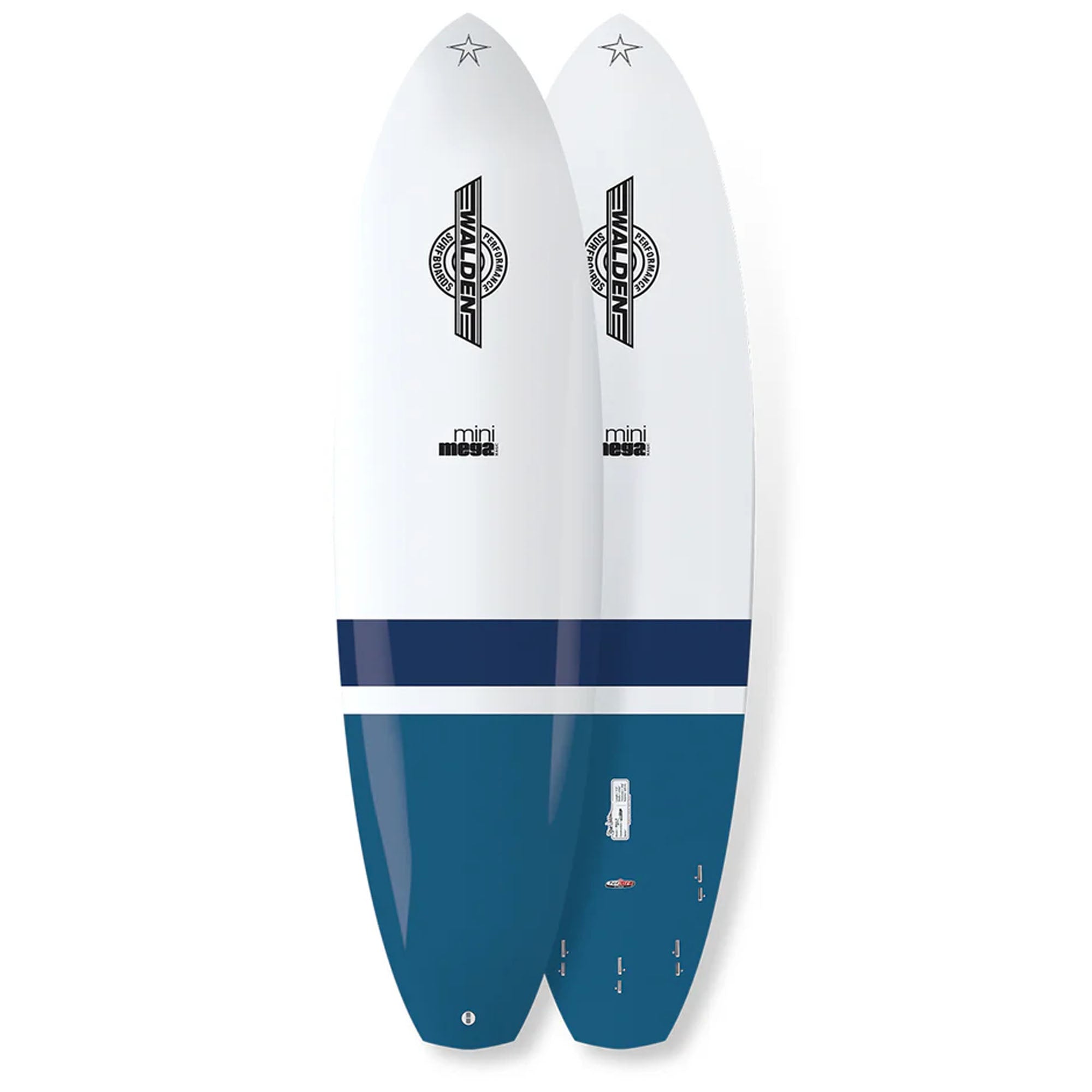 Walden Mini Mega Magic Tuflite 7'6 Surfboard - FCS II