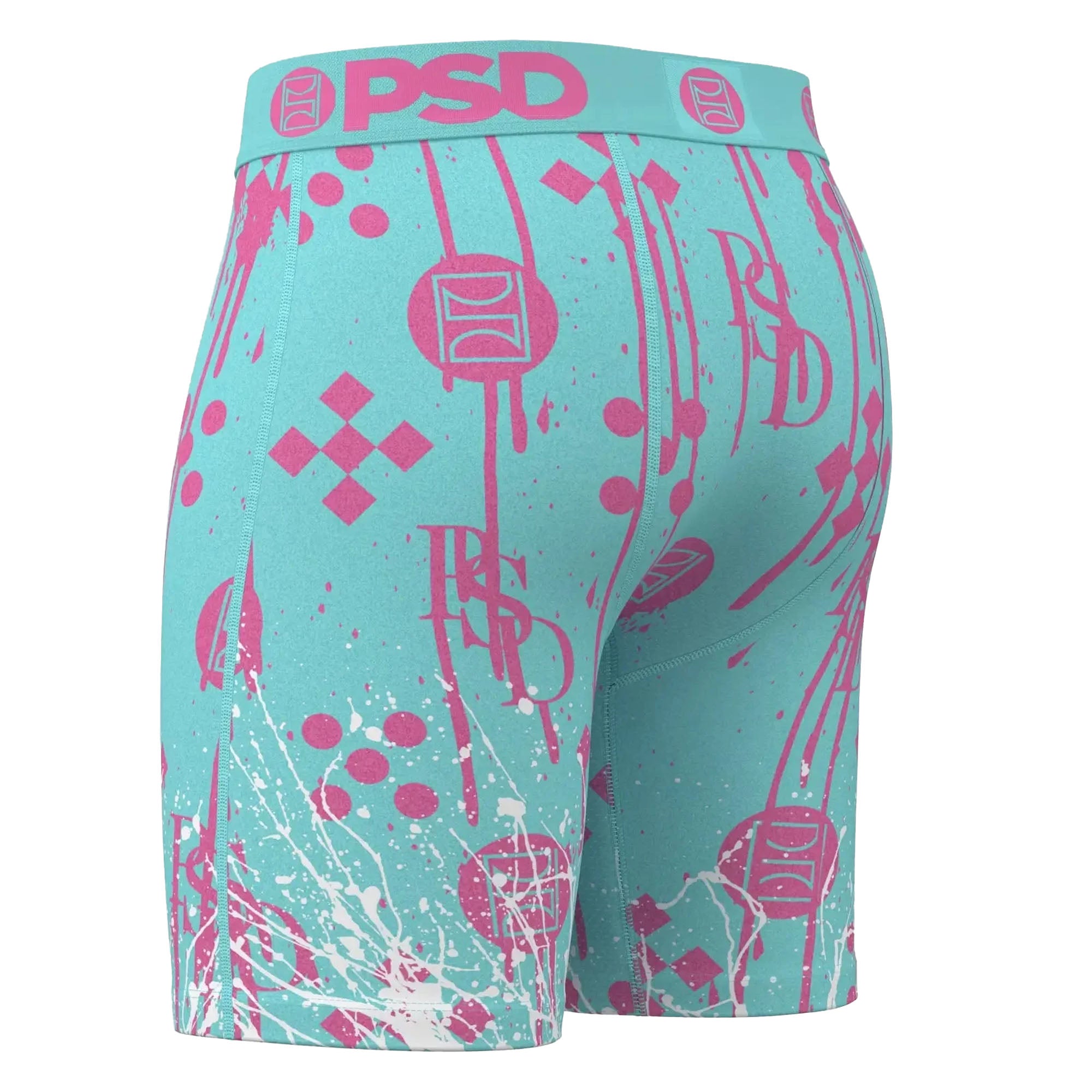 PSD Warface Highkey Men's Underwear - Turquoise/Pink