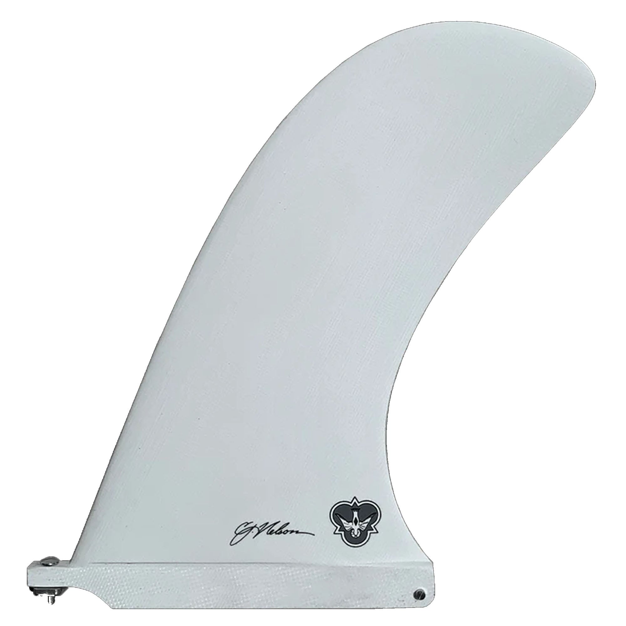 Flying Diamonds CJ Cali Pivot 10.5" Longboard Fin - White