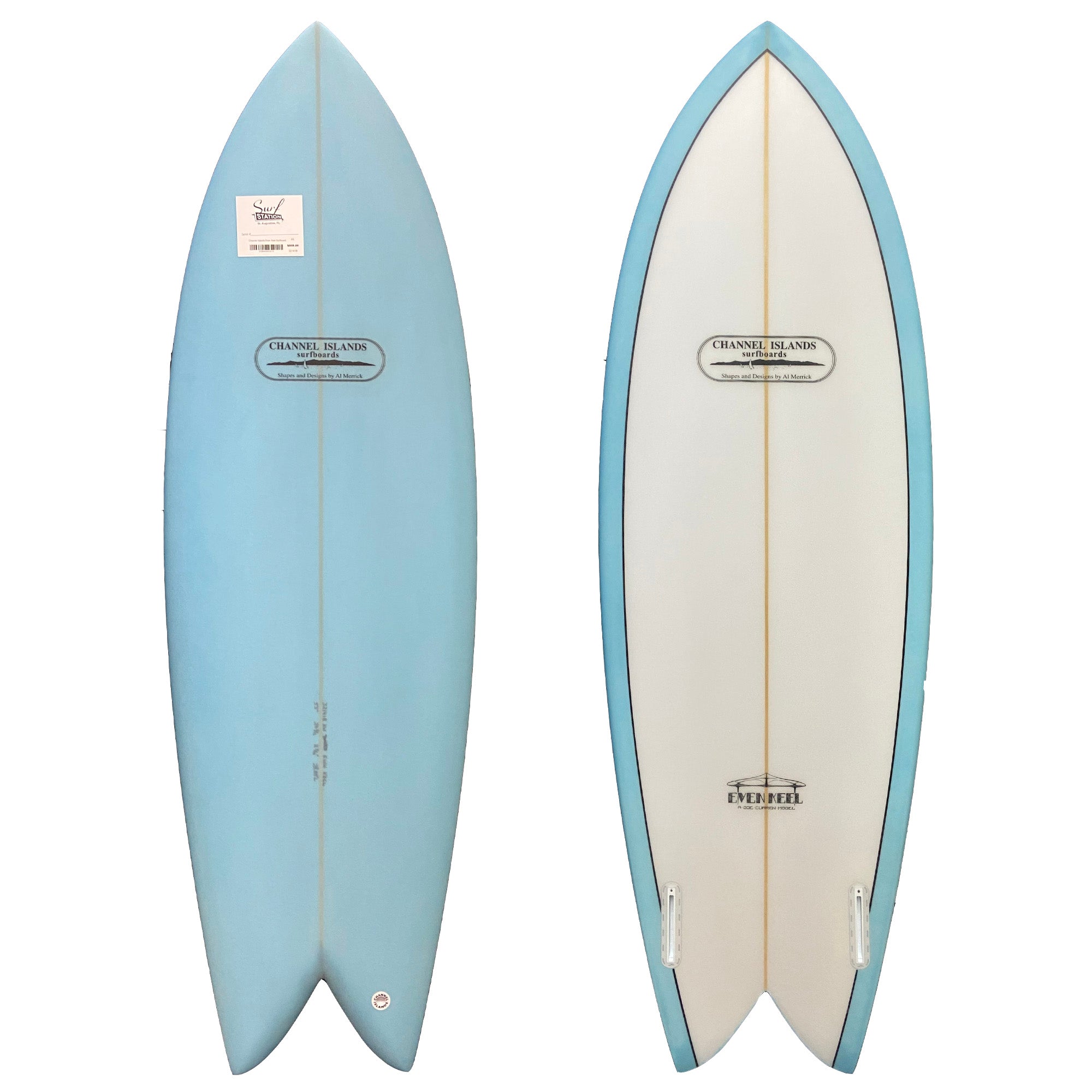 AL MERRICK アルメリック サーフボード THE EVEN KEEL JOE CURREN 5'7