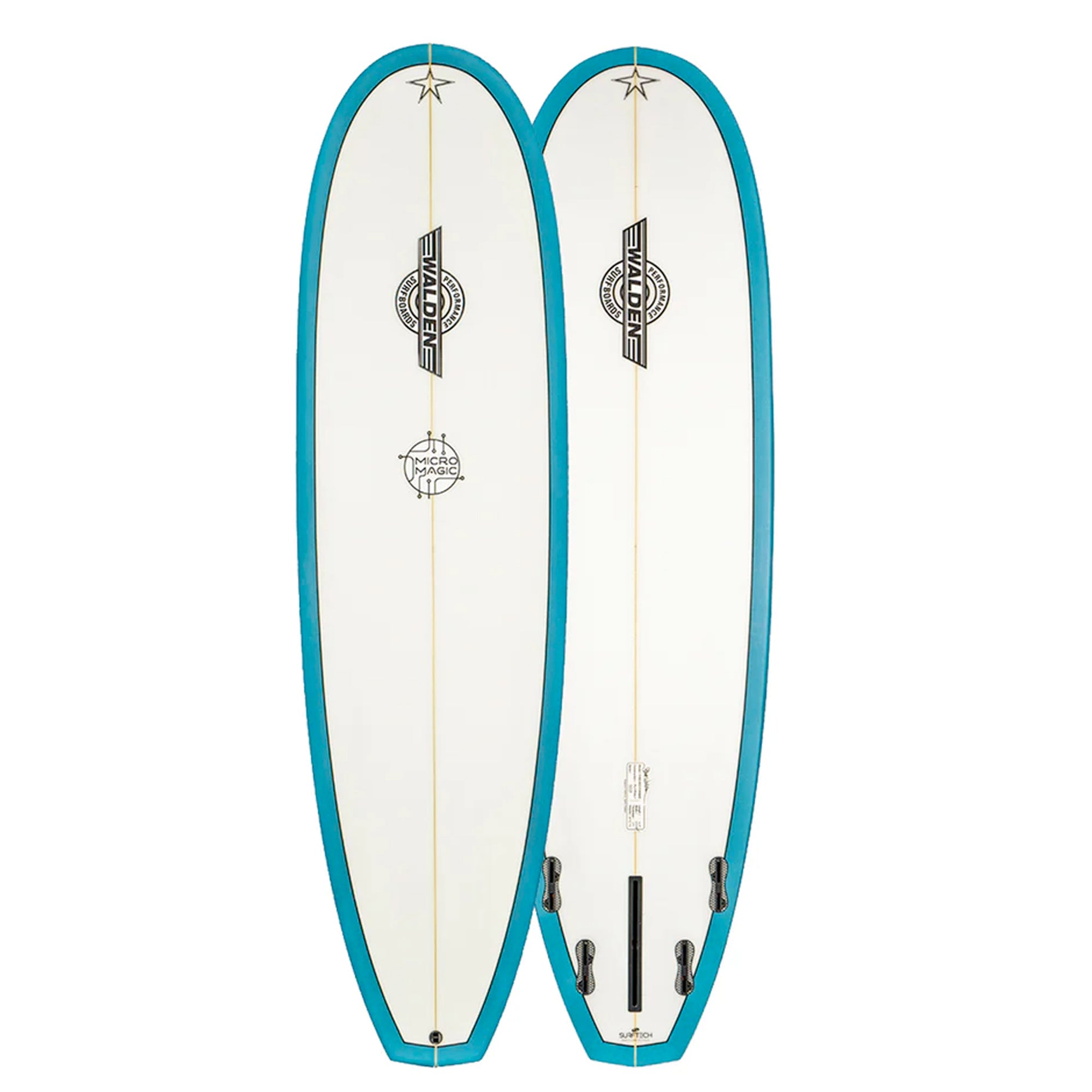 Walden Micro Magic 6'8 Surfboard - FCS II