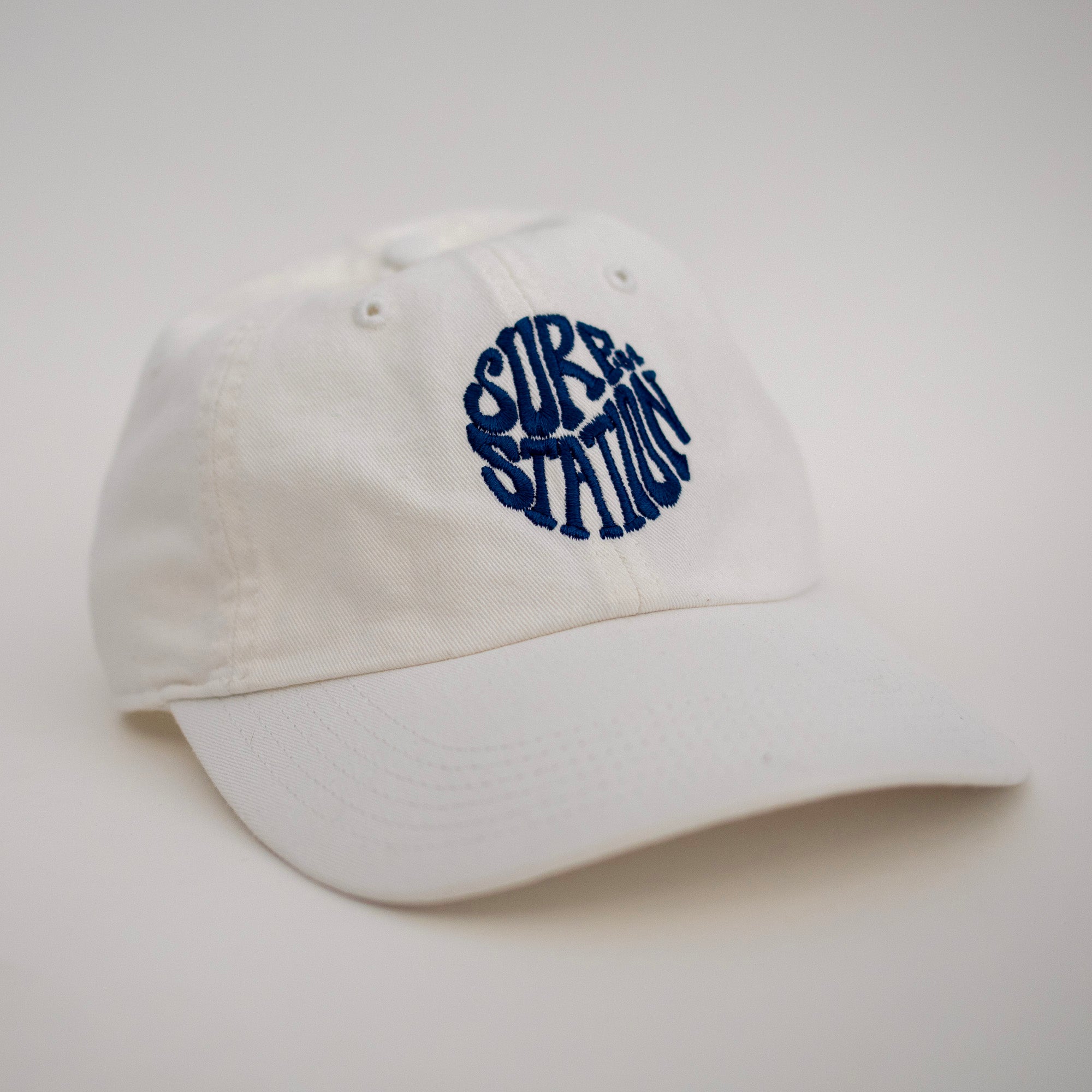 Surf Station '84 Worn Texture Men's Hat - White