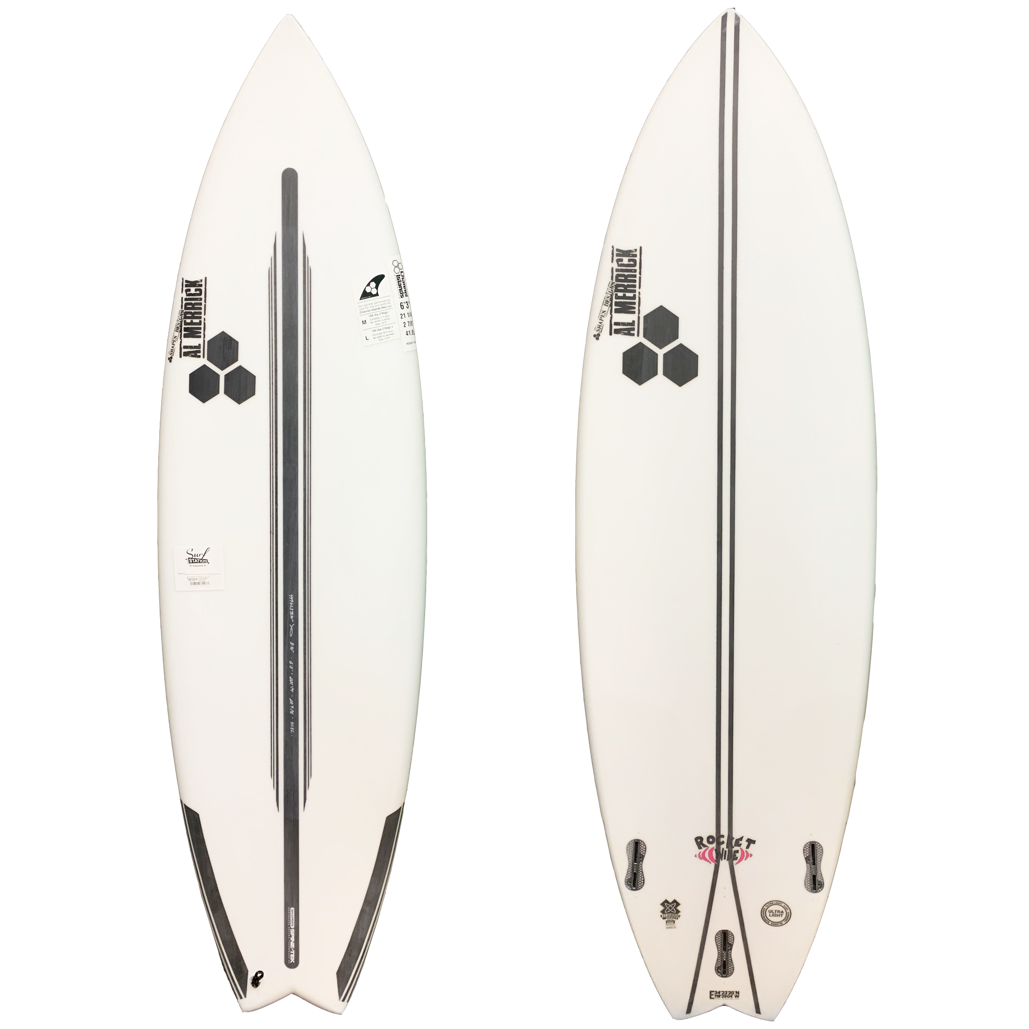 Channel Islands Rocket Wide Spine-Tek Surfboard - FCS II