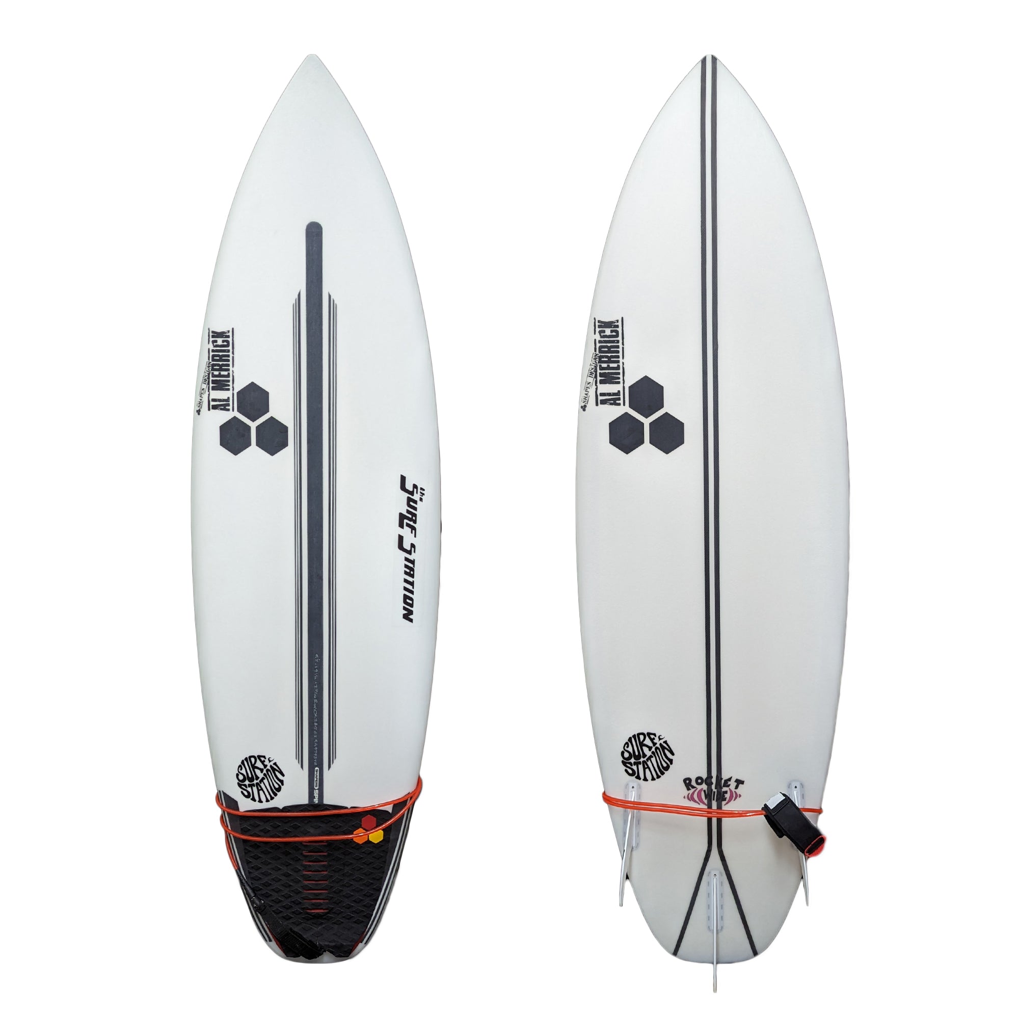 Channel Islands Rocket Wide Squash Spine-Tek Surfboard - Futures