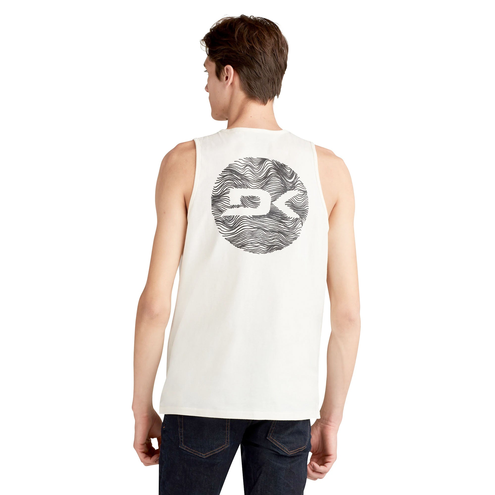 Dakine Global Waves Men's Tank Top - White