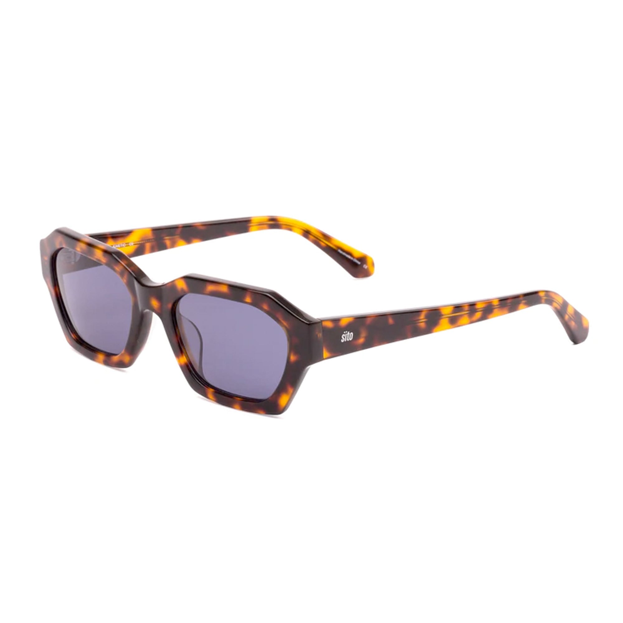 Sito Kinetic Men's Sunglasses - Honey Tortoise/Iron Grey Polarized