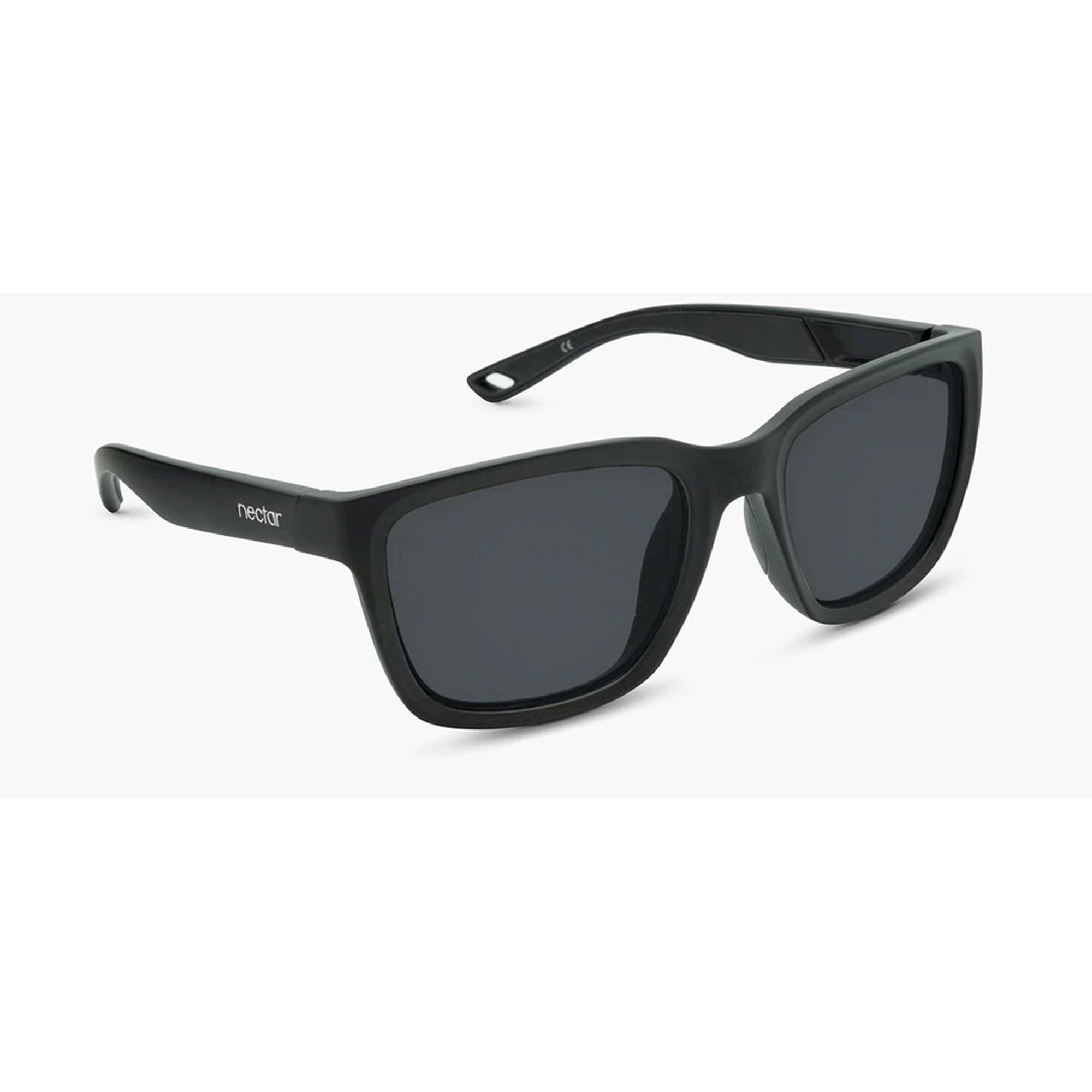 Nectar Folly Men's Sunglasses - Matte Black/Black Polarized