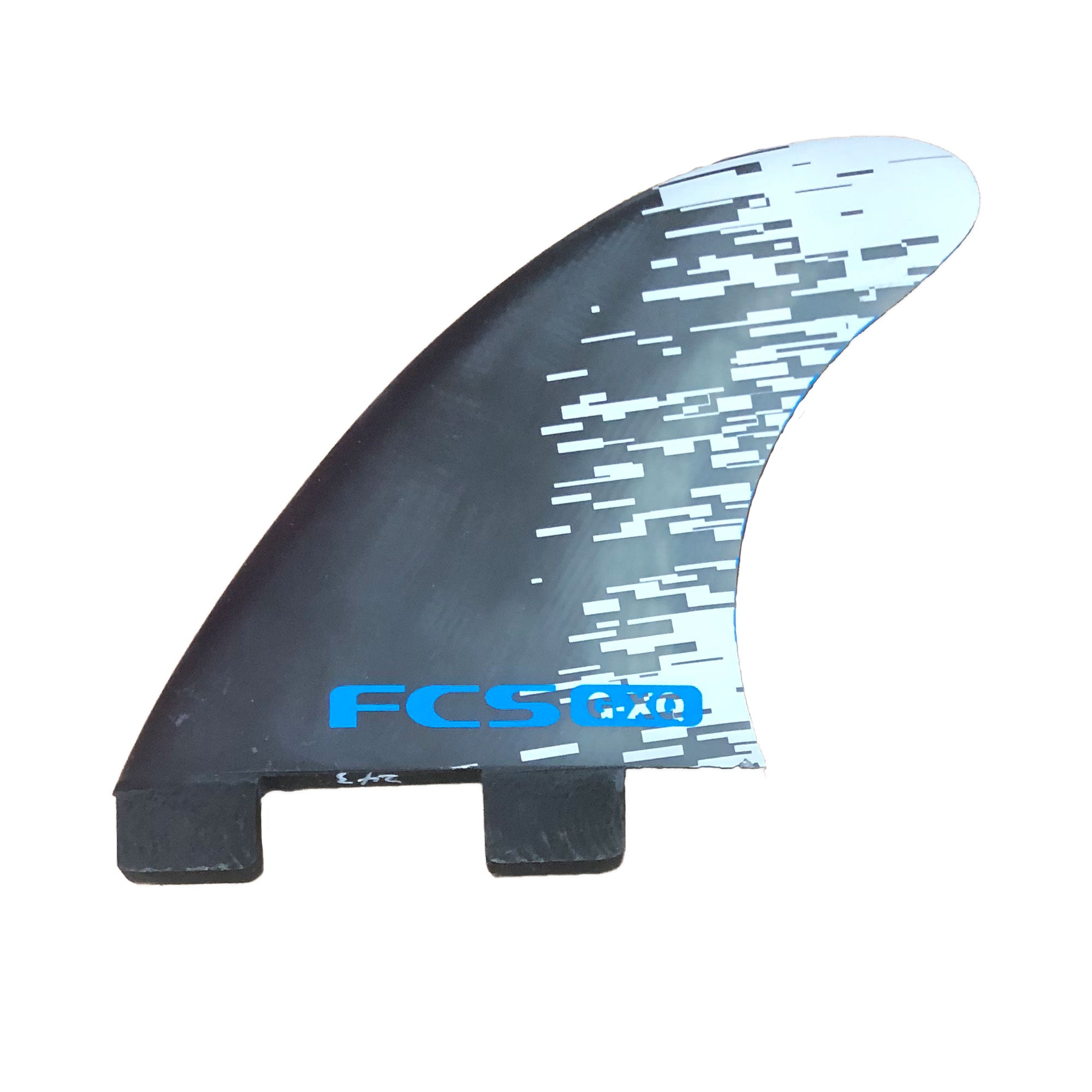 FCS G-XQ Quad Rear Fin Set - Blue Smoke