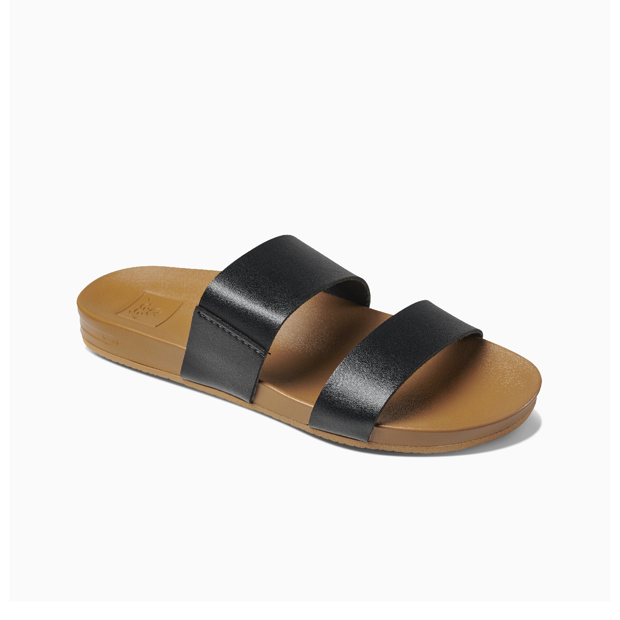 Reef Cushion Vista Women's Sandals - Black/Natural