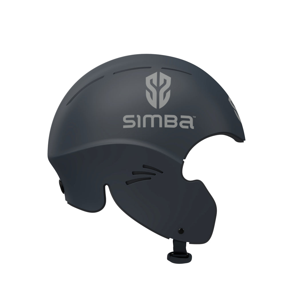 Simba Sentiel Side Logo Matte Black Surf Helmet - Surf Station Store