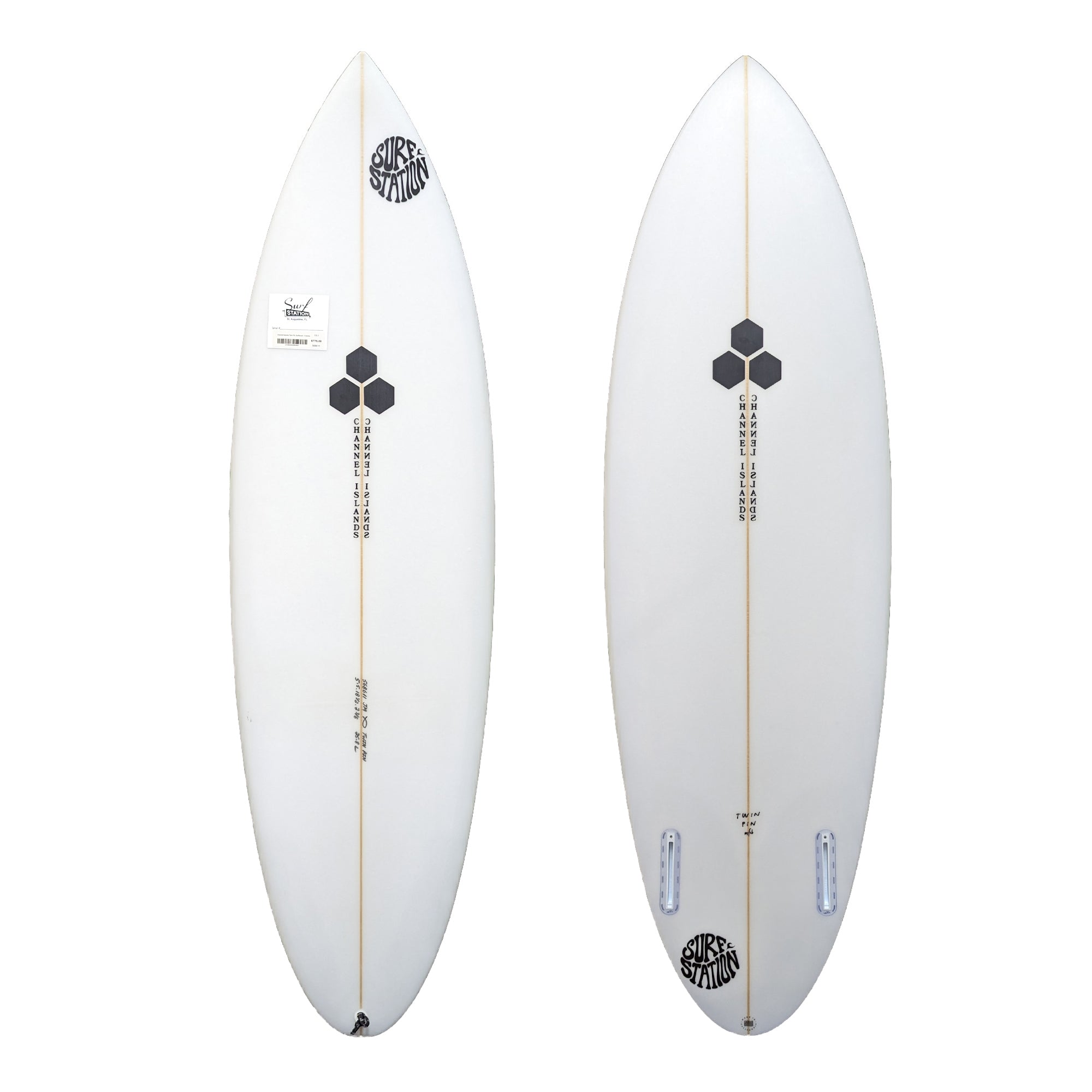 Channel Islands CI Twin Pin Demo Surfboard - Surf Station Store