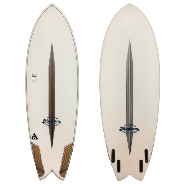 Lost Round Nose Fish Retro C4 Surfboard - Futures