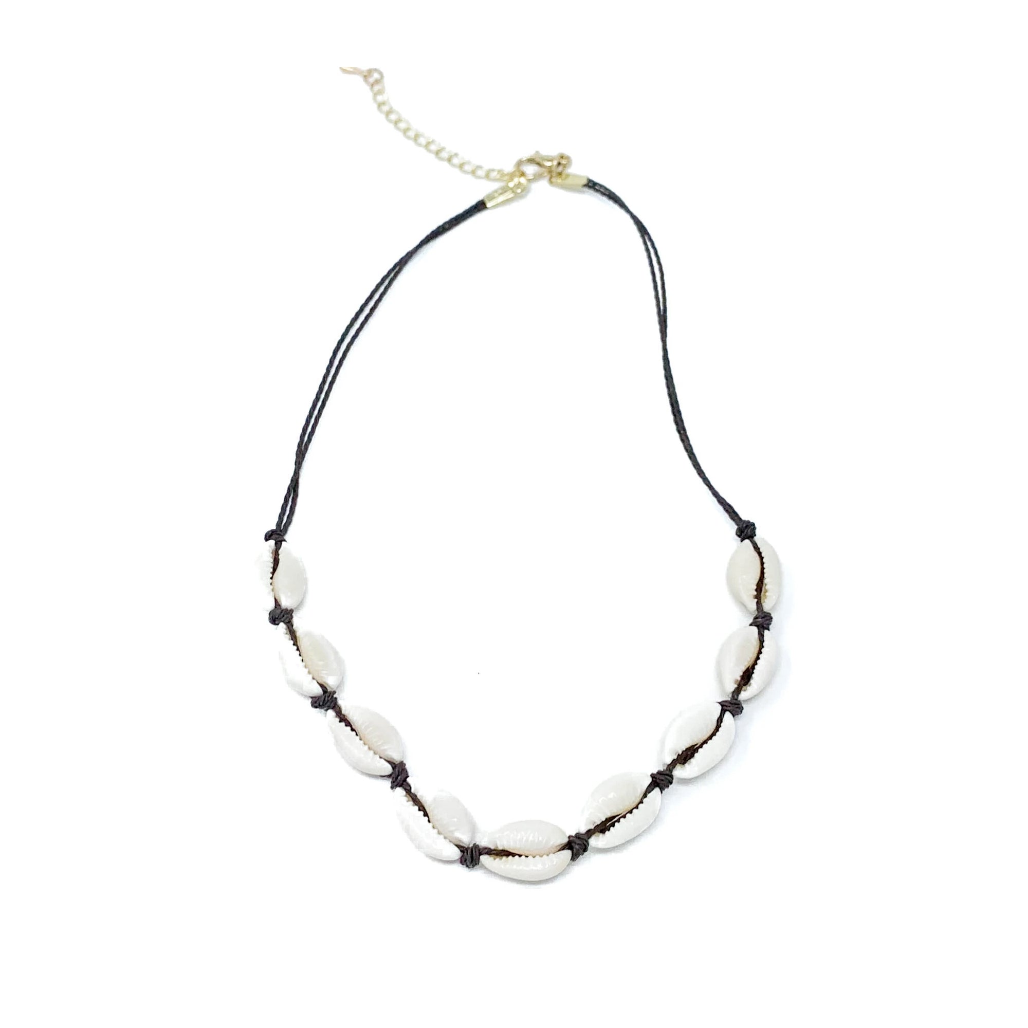 Charming Shark Cowrie Choker Necklace