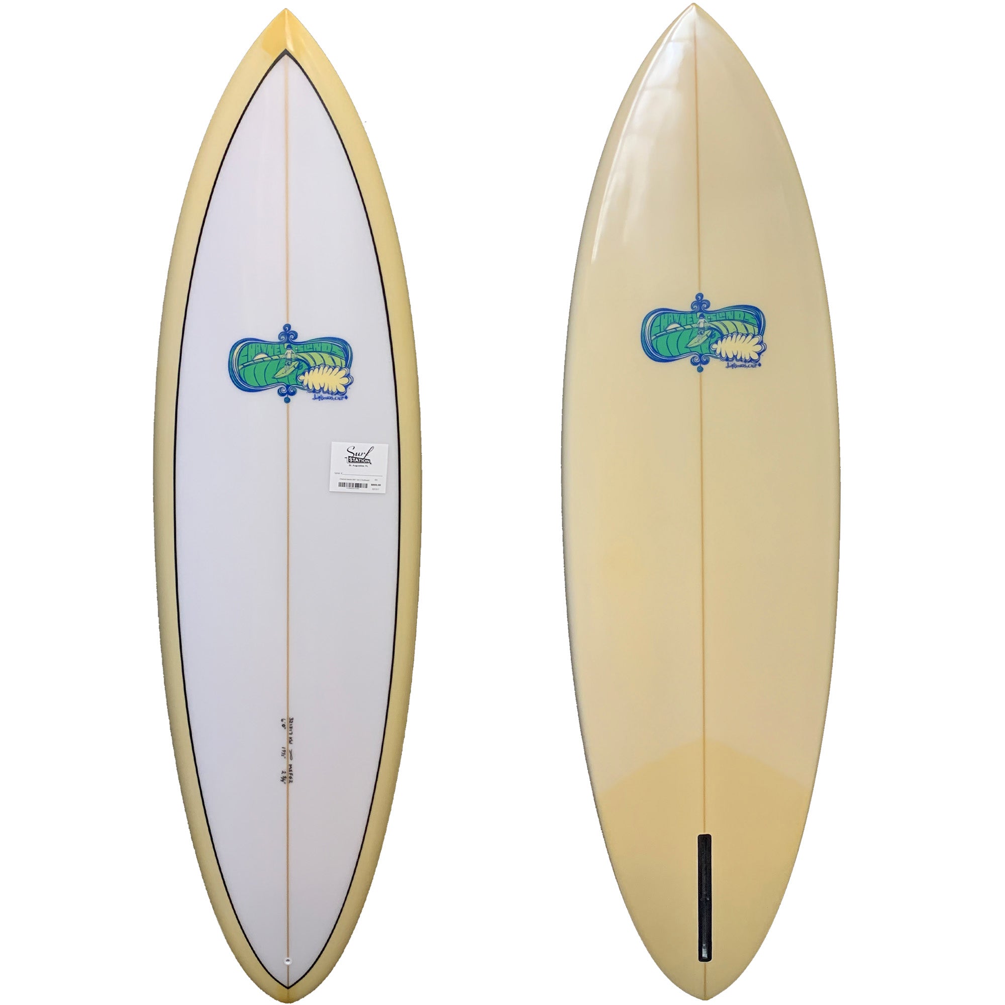 CI surfboards MSF2 6.6 シングルフィン-