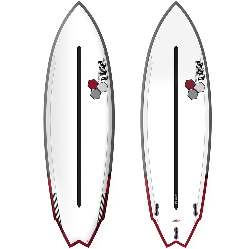 Channel Islands Twin Fin Fusion Dual-Core Surfboard - The Surf