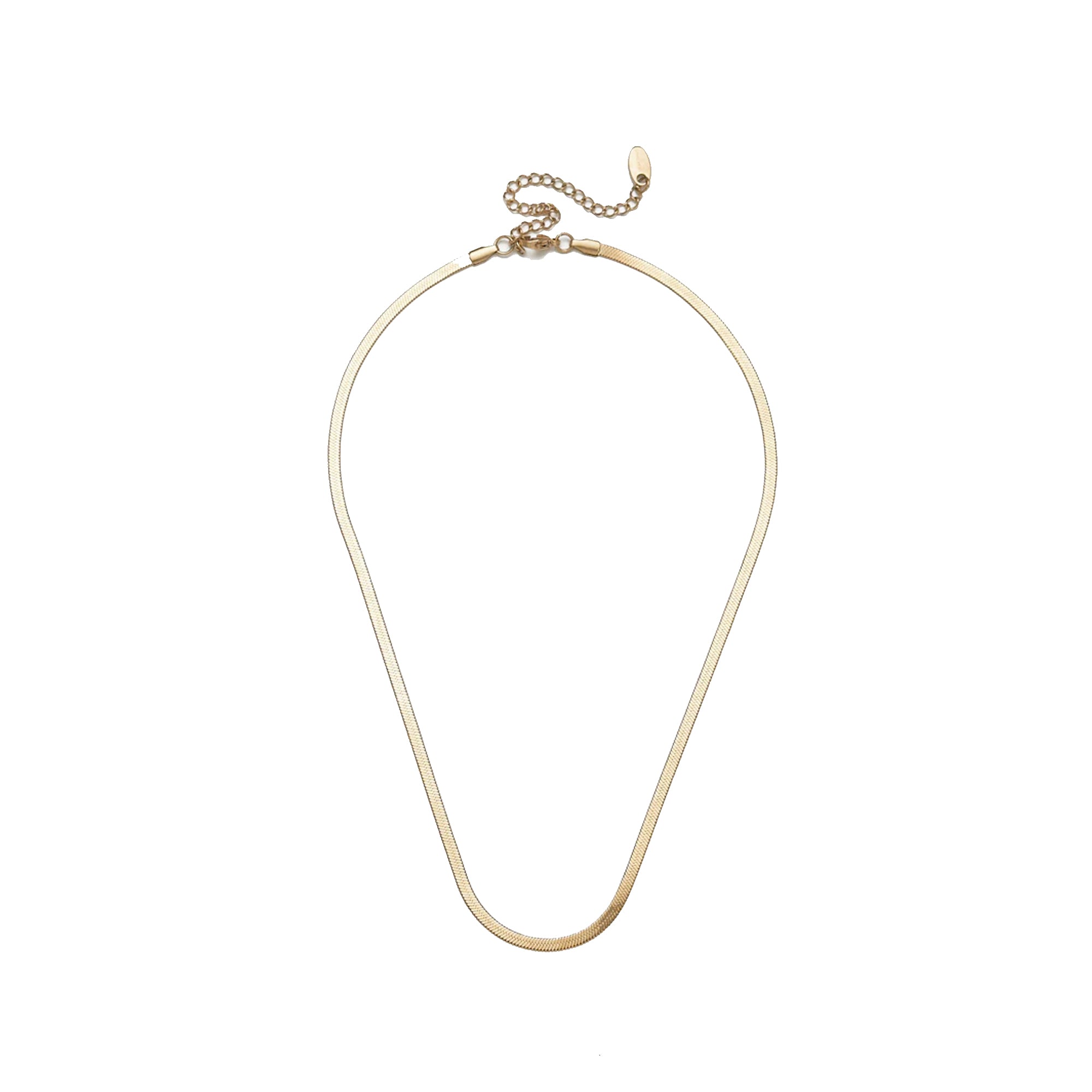 Brenda Grands Gold Dainty Snake Necklace