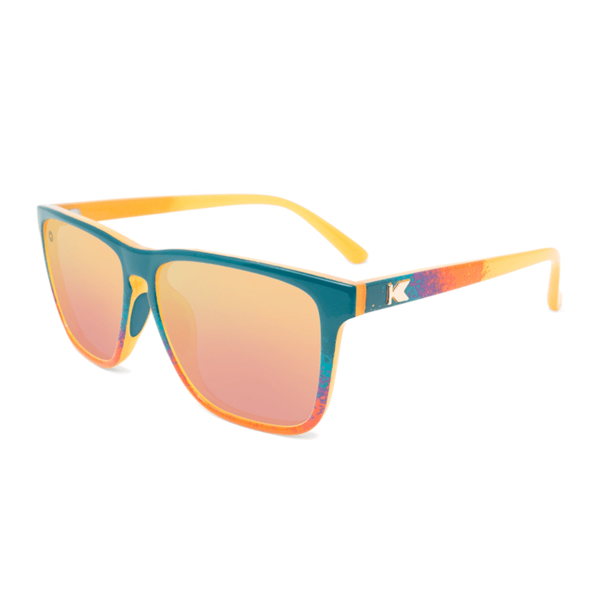 Knockaround Fast Lanes Sport Men's Sunglasses - Desert Polarized