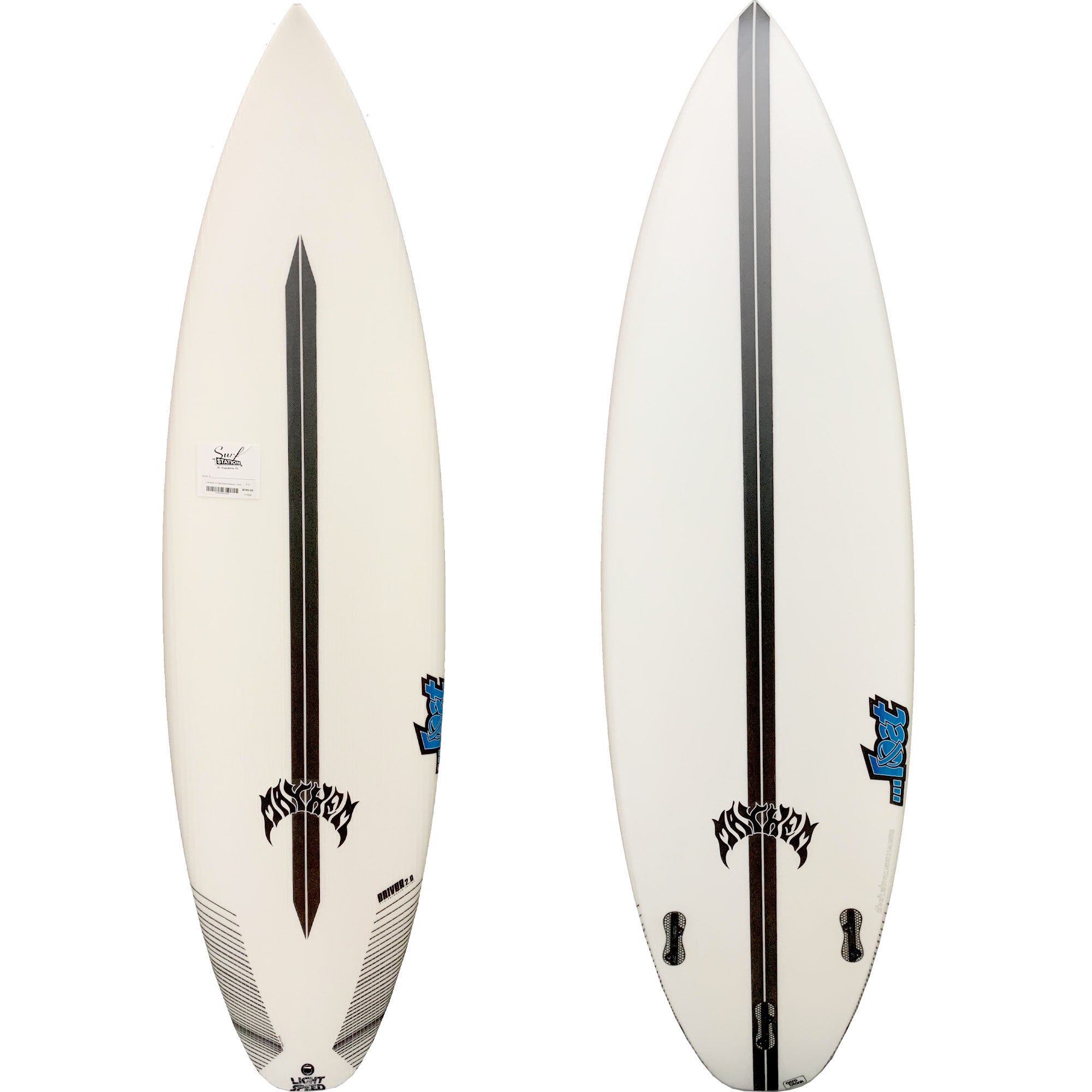 Lost Driver 2.0 Light Speed Surfboard - FCS II - Surf Station Store