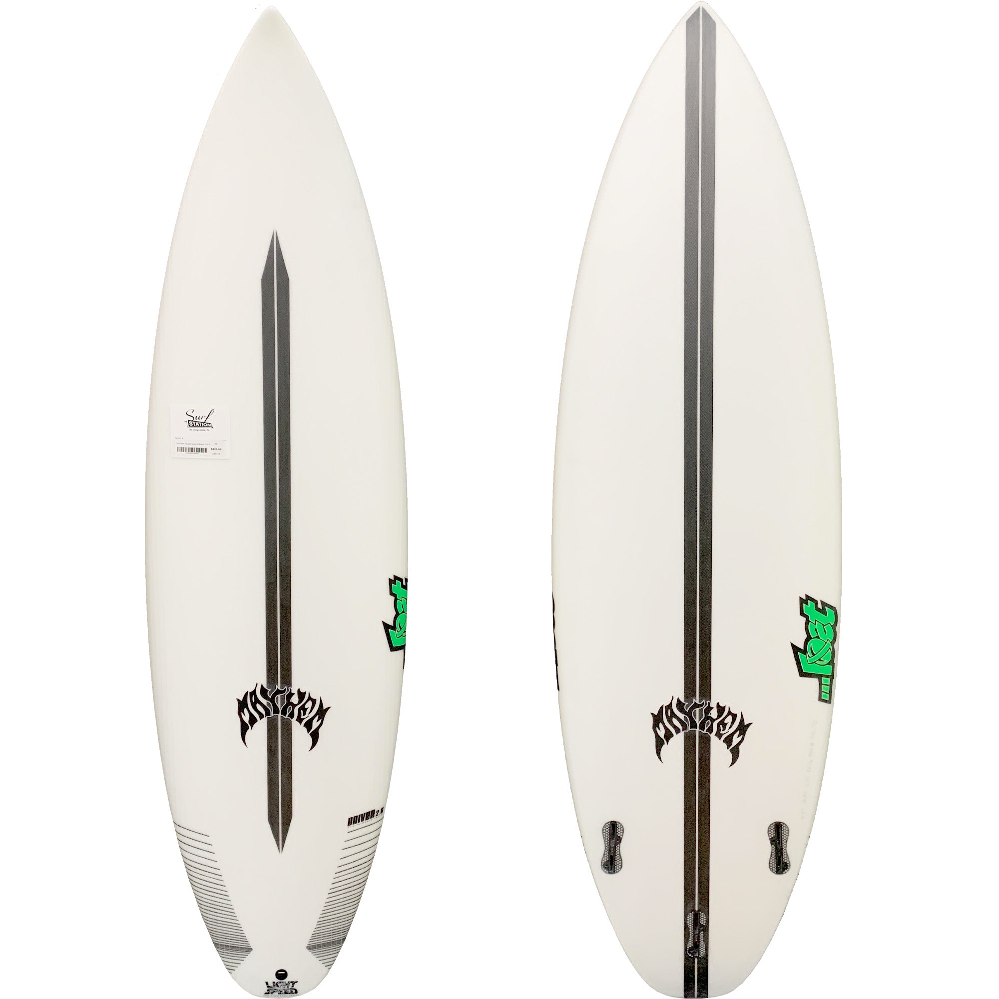 Lost Driver 2.0 Light Speed Surfboard - FCS II - Surf Station Store