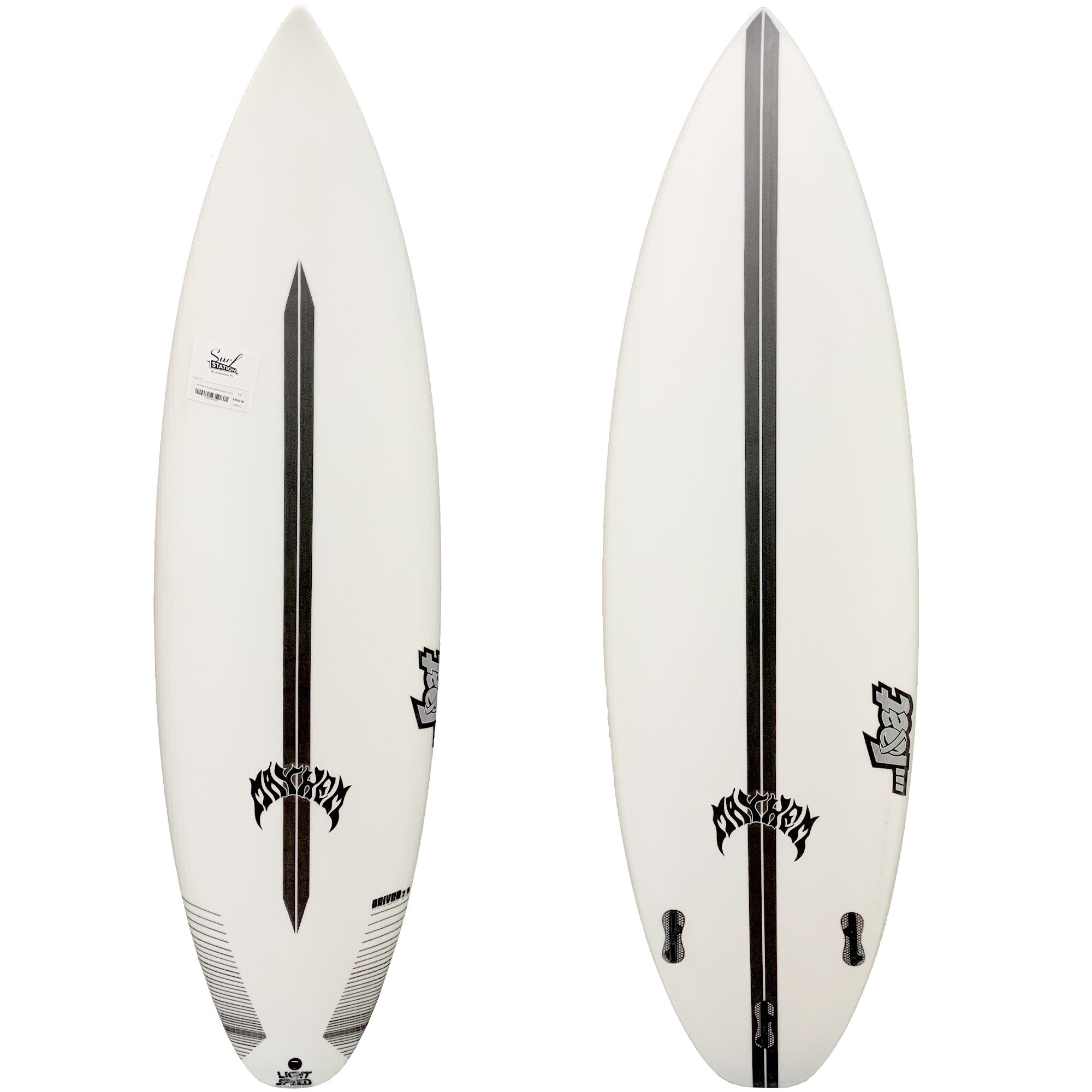 Lost Driver 2.0 Light Speed Surfboard - FCS II - Surf Station Store