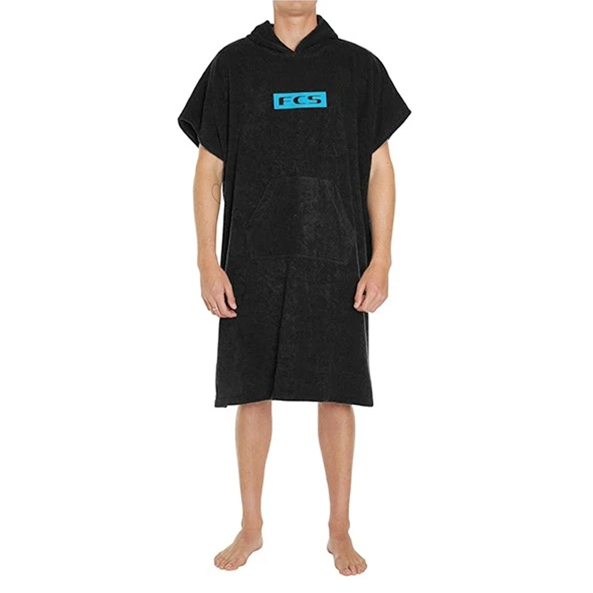 FCS Changing Surf Poncho - Black