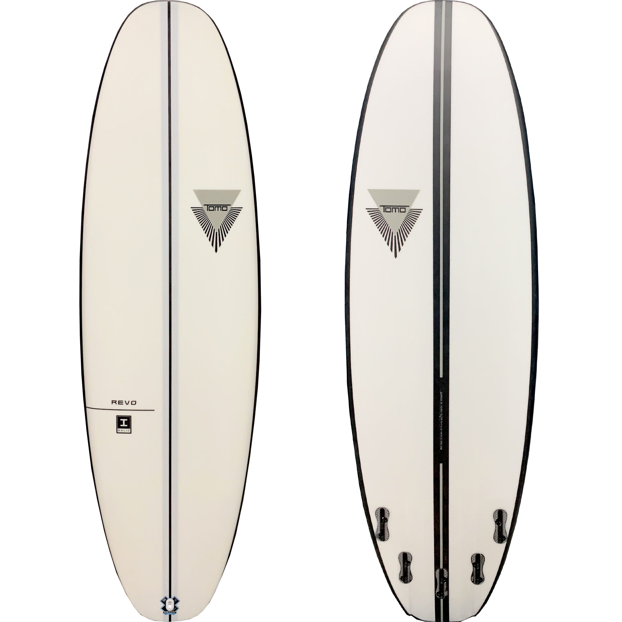 natural point surf hull fish 5'4 1/2 - サーフィン