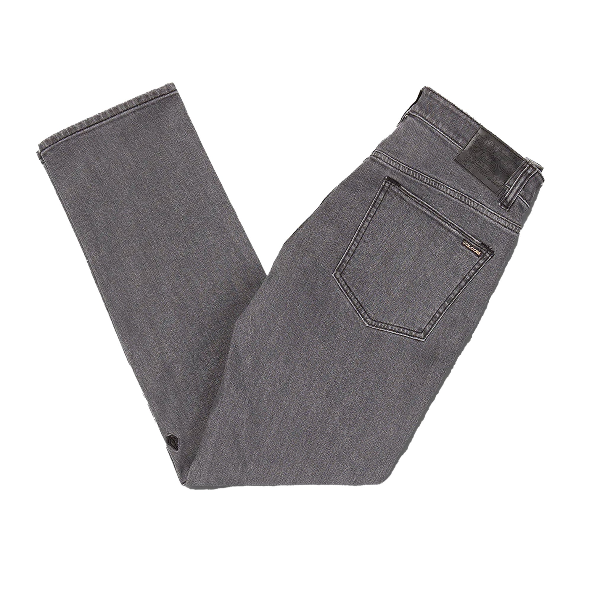 Volcom Solver Men's Denim Jeans - Easy Enzyme Grey