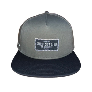 Surf Station Vector Men's Surf Hat, Black