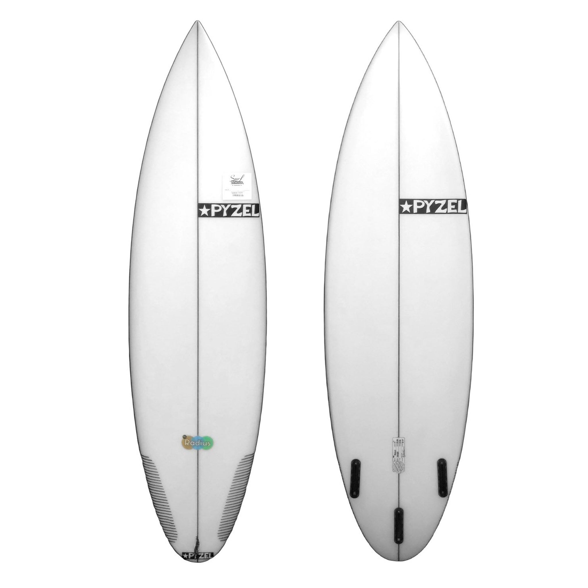 Pyzel Radius Surfboard - Futures