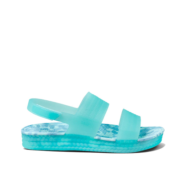 MINI MELISSA OFF-WHITE RUBBER SANDALS *SIZE TODDLER 8,VGU -LIGHT WEAR