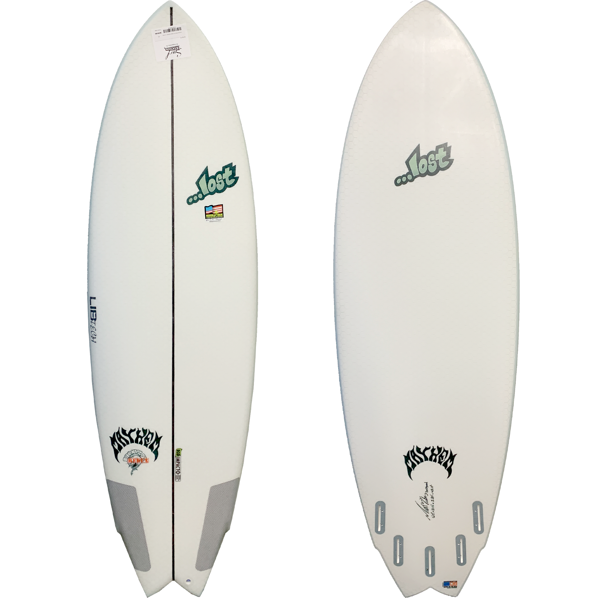 Lost Round Nose Fish Redux Surfboard - Lib Tech - Surf Station Store