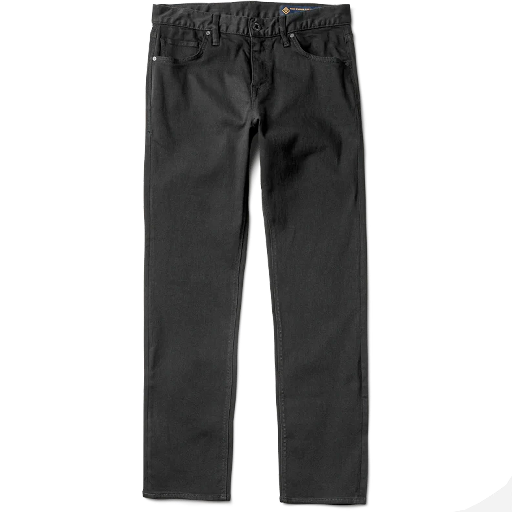 Roark Hwy 133 Slim 5-Pocket Men's Broken Twill Jeans - Black