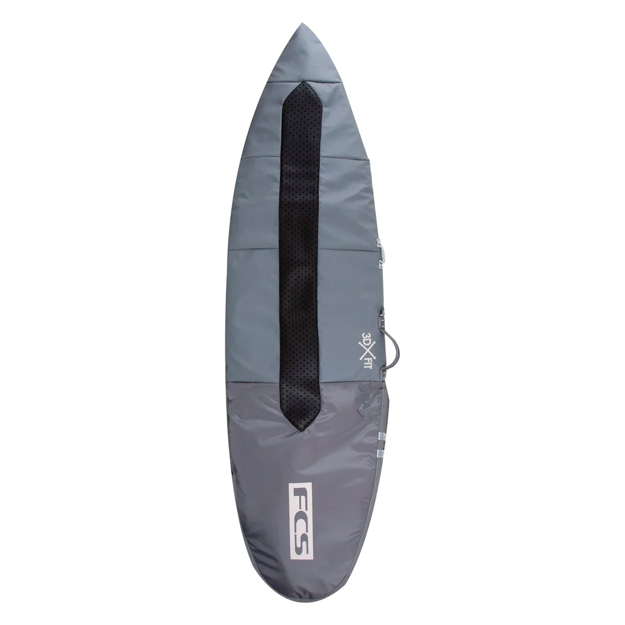 FCS 3DxFit Day All Purpose Surfboard Bag - Steel Warm Grey