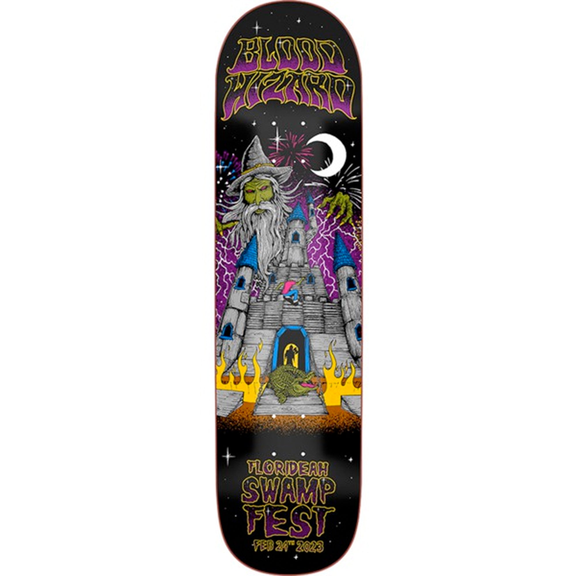 Blood Wizard Swampfest 8.6" Skateboard Deck